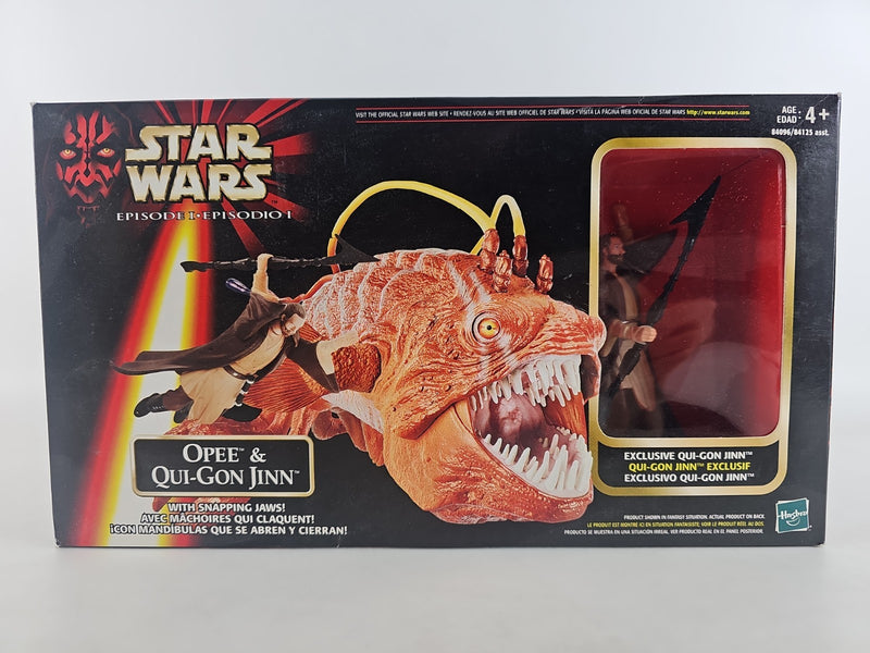 Star Wars Episode 1 Vehicles Opee and Qui-Gon Jinn Action Figure Vehicle