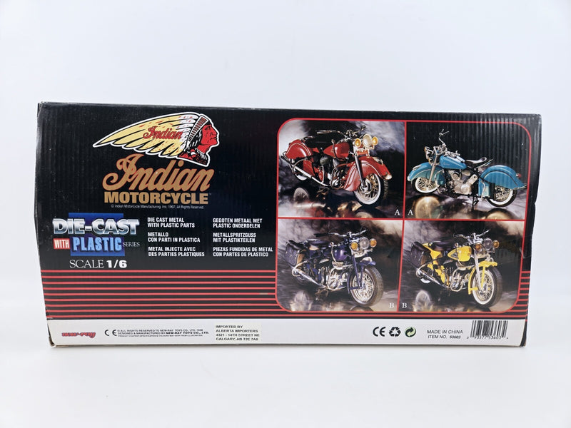 NEW-RAY 1:6 INDIAN CHIEF MOTORCYCLE 1948 16930