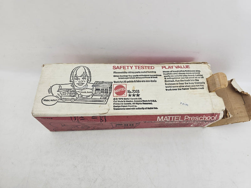 1974 Vintage Mattel Preschool CAMP TALKIN' TRACKS  Rare Not Complete