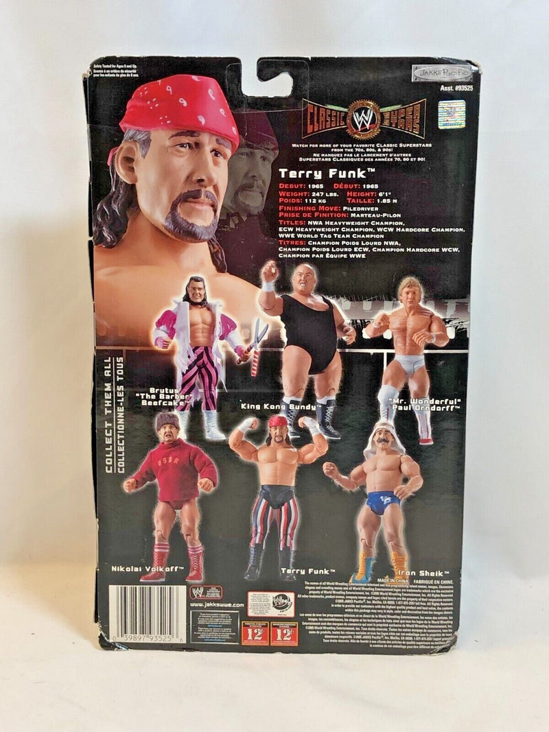 Terry Funk - WWE - Classic Super Stars - 2005 JAKKS Pacific Inc 93525