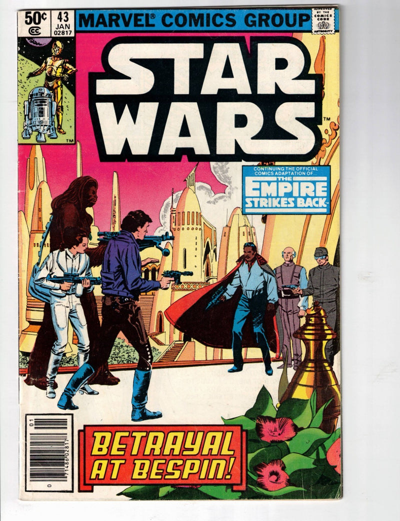 Star Wars # 43 1981 Newsstand Variant