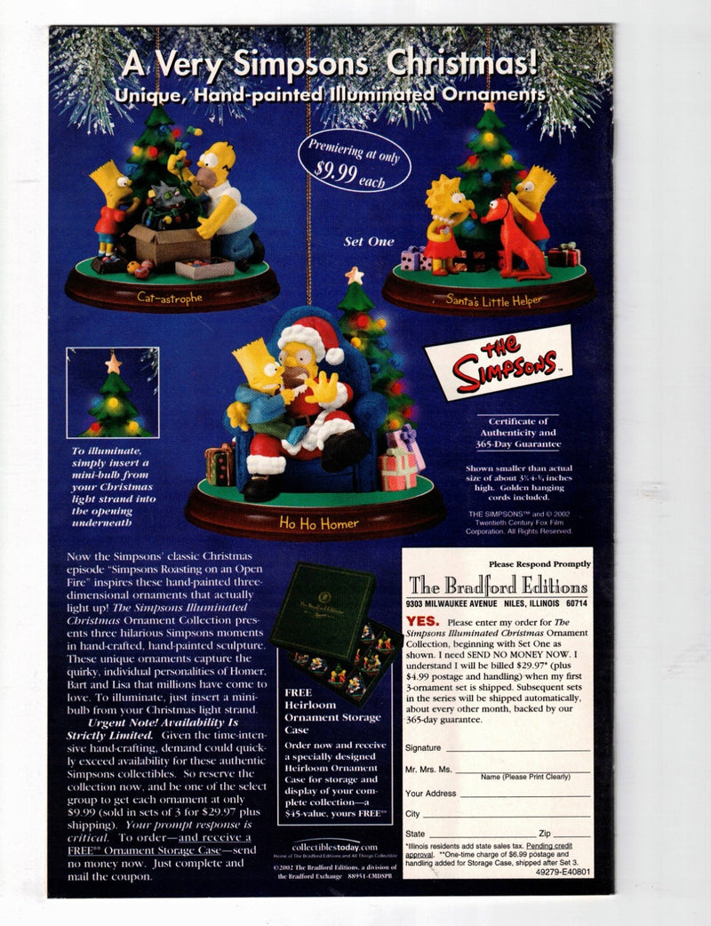 Simpsons Comics Presents Bart Simpson #7 2002 Newsstand Variant