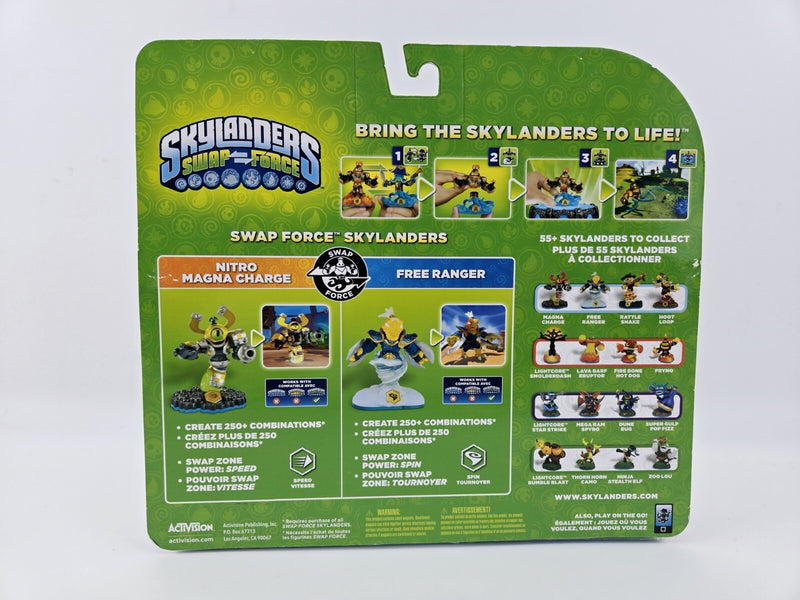 Skylanders Swap Force Nitro Magna Charge/Free Ranger Combo Pack Target Exclusive