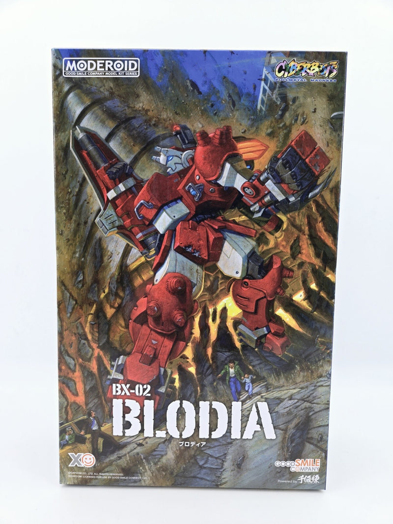 MODEROID Cyberbots Blodia Non-scale PS & ABS prefabricated plastic model RARE