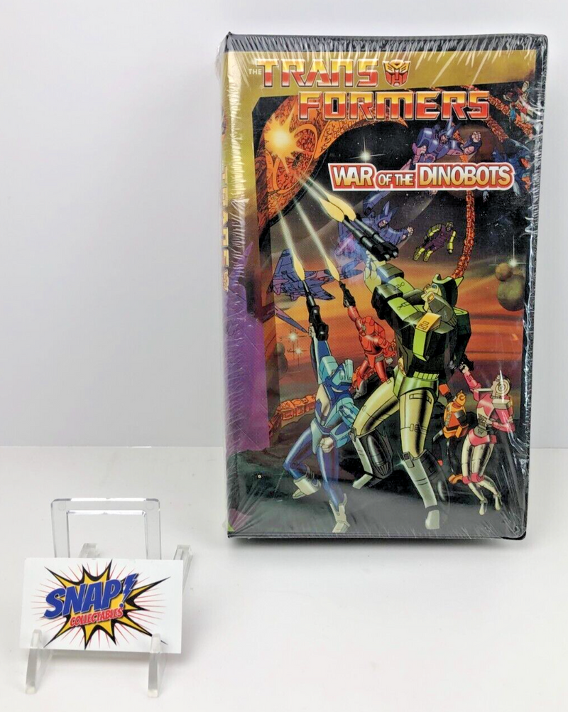 War of the Dinobots  - Transformers - 1998 Sunbow Entertainment - VHS See Photo