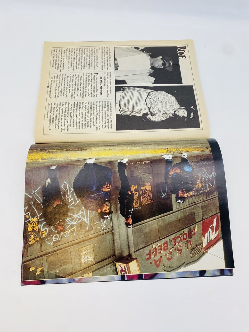 EAZY E  A Photo Tribute HIP HOP GRAIL ALL POSTER ATTACHED NWA 100% Complete RARE