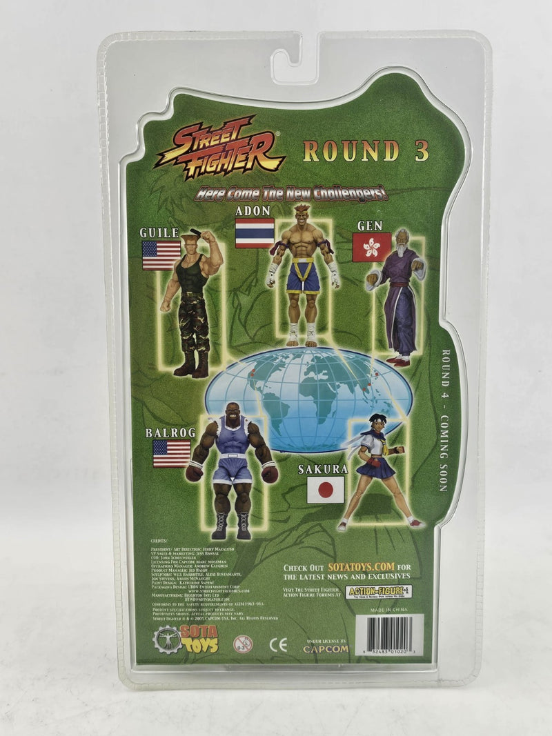 Adon - Street Fighter - Action Figure - Round 3 - 2005 SOTA Toys