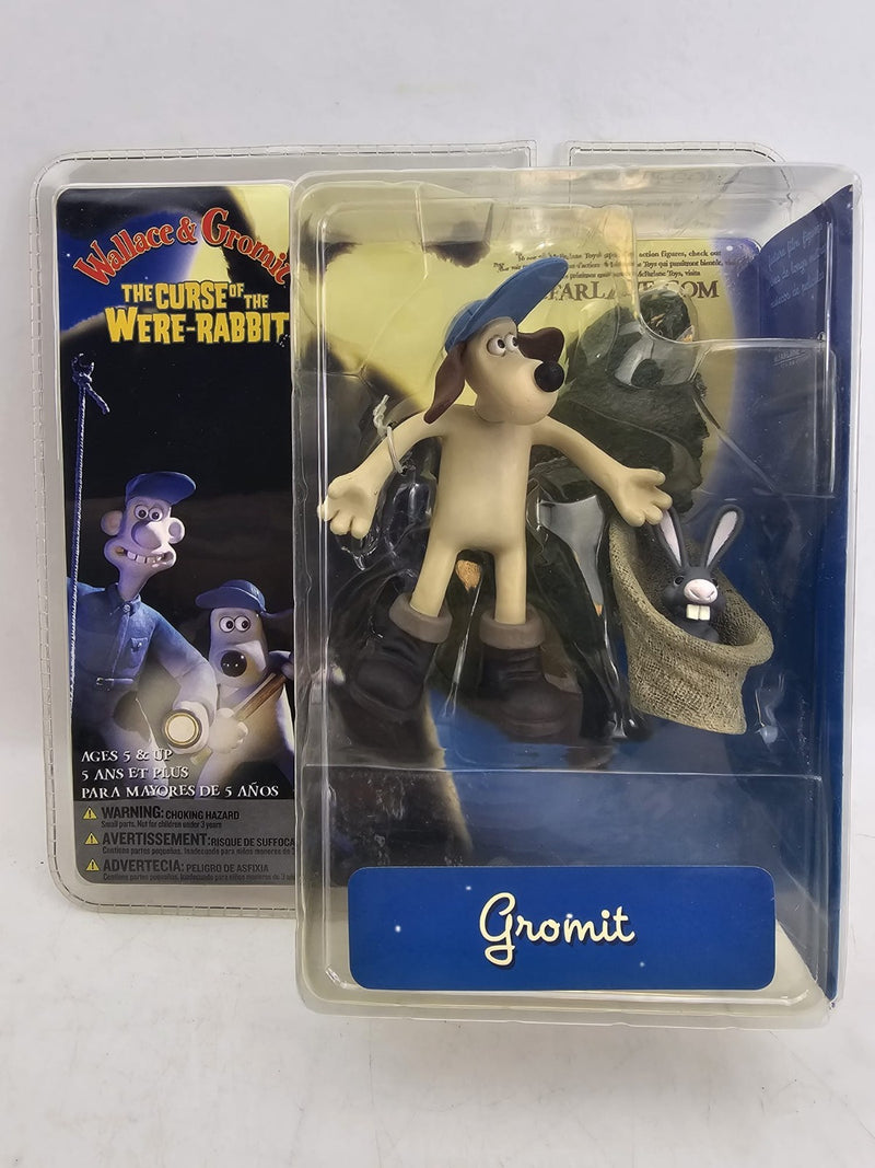 Gromit VER TWO 2005 Curse of Were-Rabbit WALLACE & GROMIT McFarlane Toys NEW PT