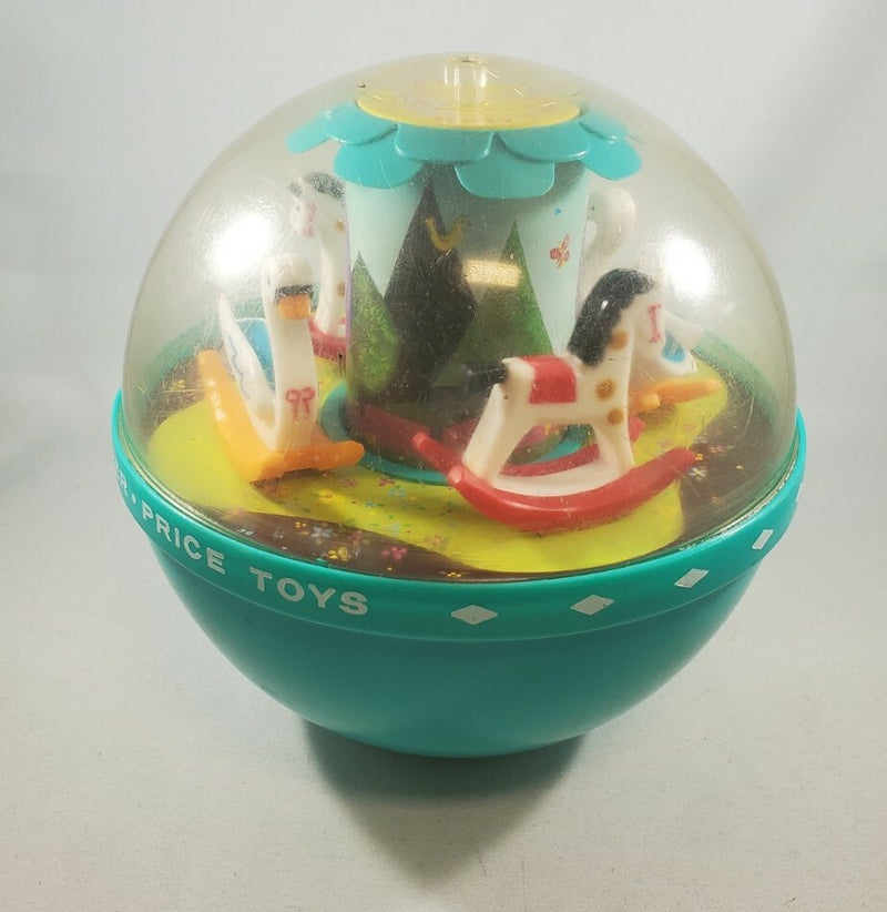 Fisher Price Roly Poly Chime Ball Vintage Nostalgia
