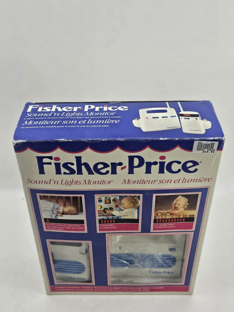 Fisher-Price Sounds 'n Lights Monitor VINTAGE 1989