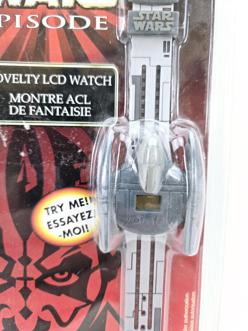 Vintage Star Wars Episode 1 Watch Droids Starfighter 1999 SEALED