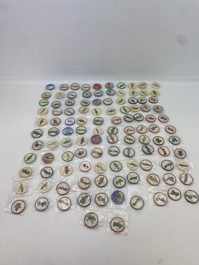 1960's Jello, Hostess, Salada Coins, Planes, Autos Space Ship Flags Huge Lot 112