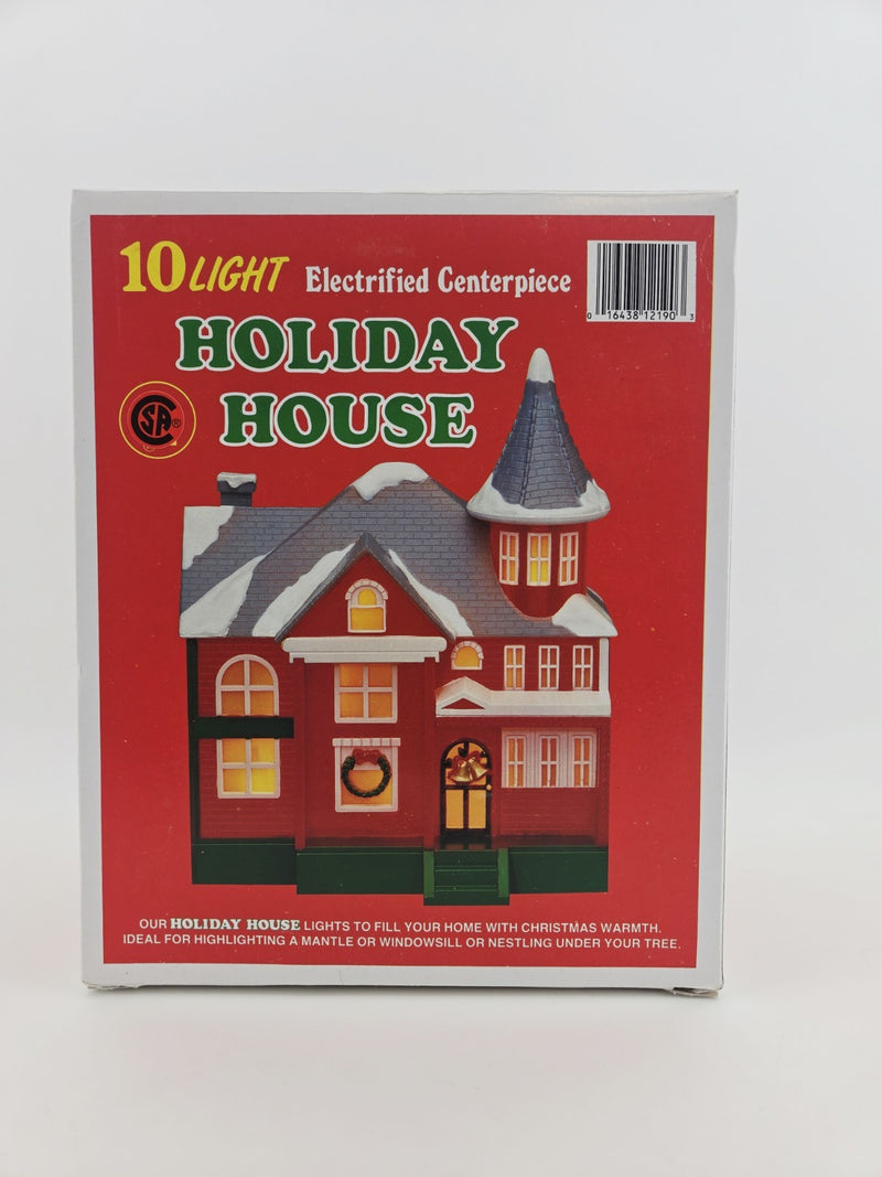 Holiday House Tony Inc. 10 Light Electrified Centerpiece Original Box Hills Dept