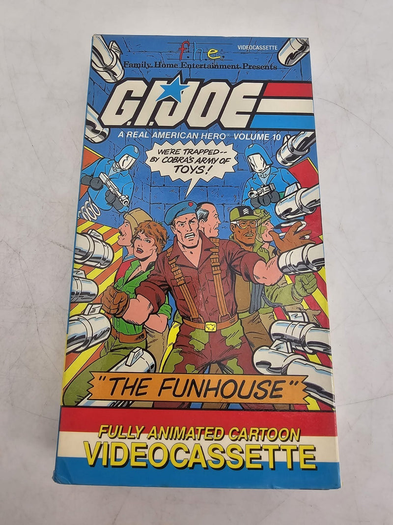 G.I. Joe: A Real American lot of 3 VHS VINTAGE
