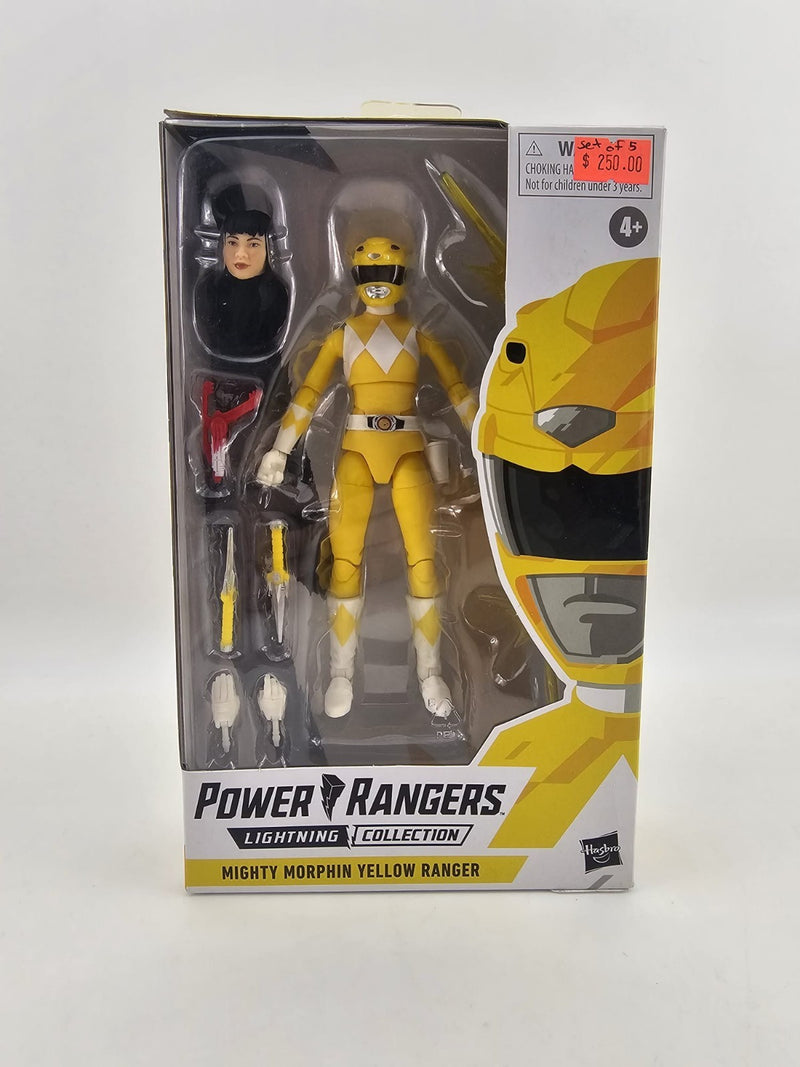 Power Rangers Lightning Collection 6 inch - Full set of 5
