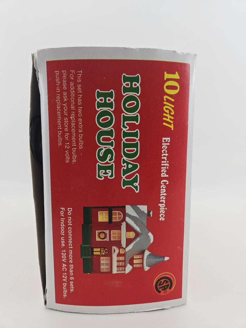 Holiday House Tony Inc. 10 Light Electrified Centerpiece Original Box Hills Dept