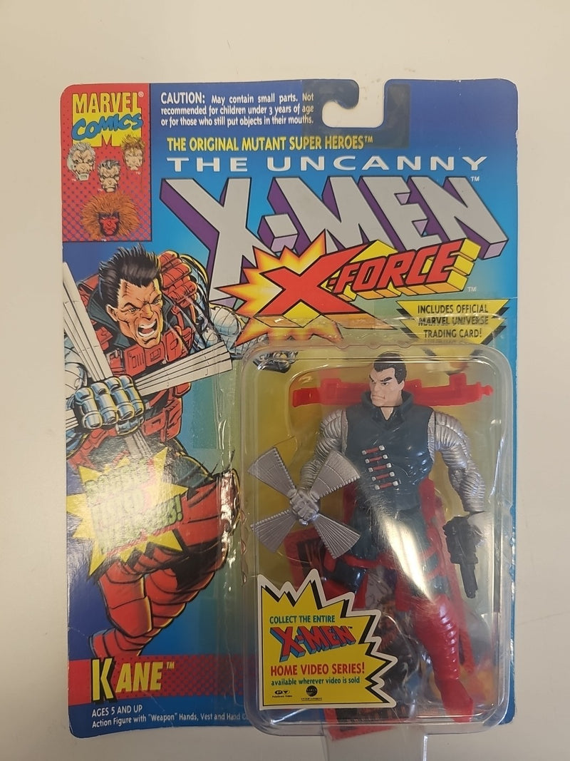 Kane - X-force- The Uncanny X-Men- 1992 - Toy Biz Bubble Separated