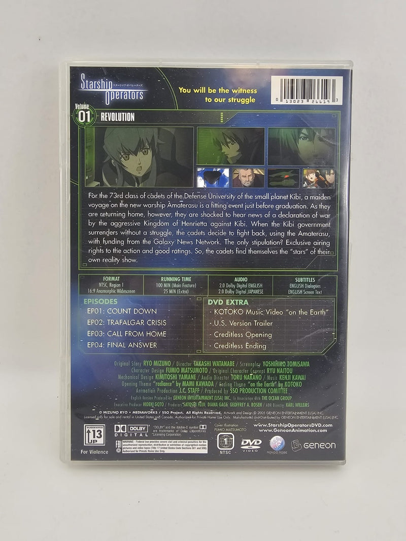 Starship Operators - (DVD 2006 3-Disc Set)