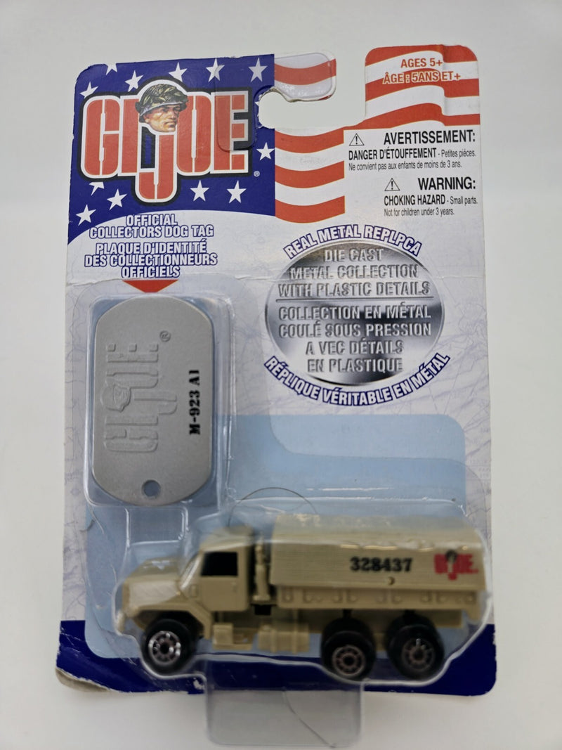 GI JOE SERIES I M-923 A1 TAN W / DOG TAG NOC 2001 MAISTO