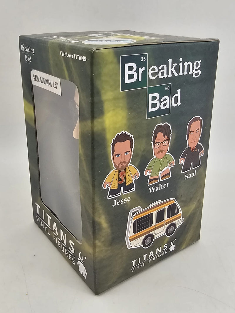 NIB Saul Goodman Breaking Bad 4.5” Vinyl Figure Nerd Block Titans Figurine