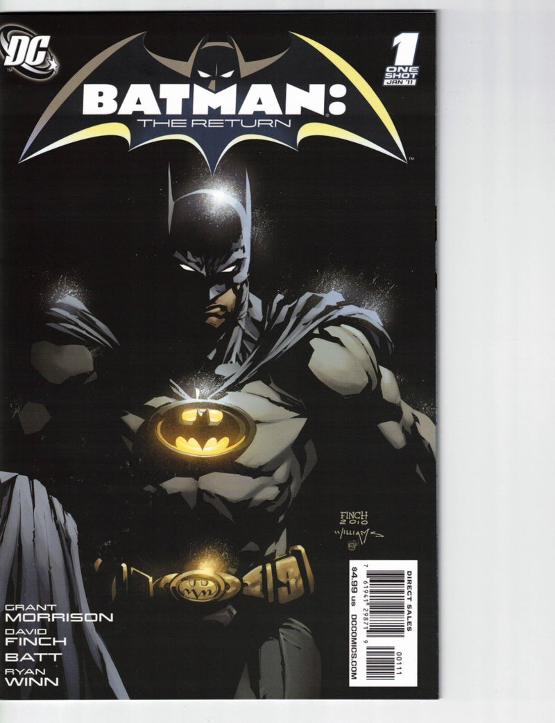 Batman The Return 2010 1st App of the Heretic, 1st App of Leviathan