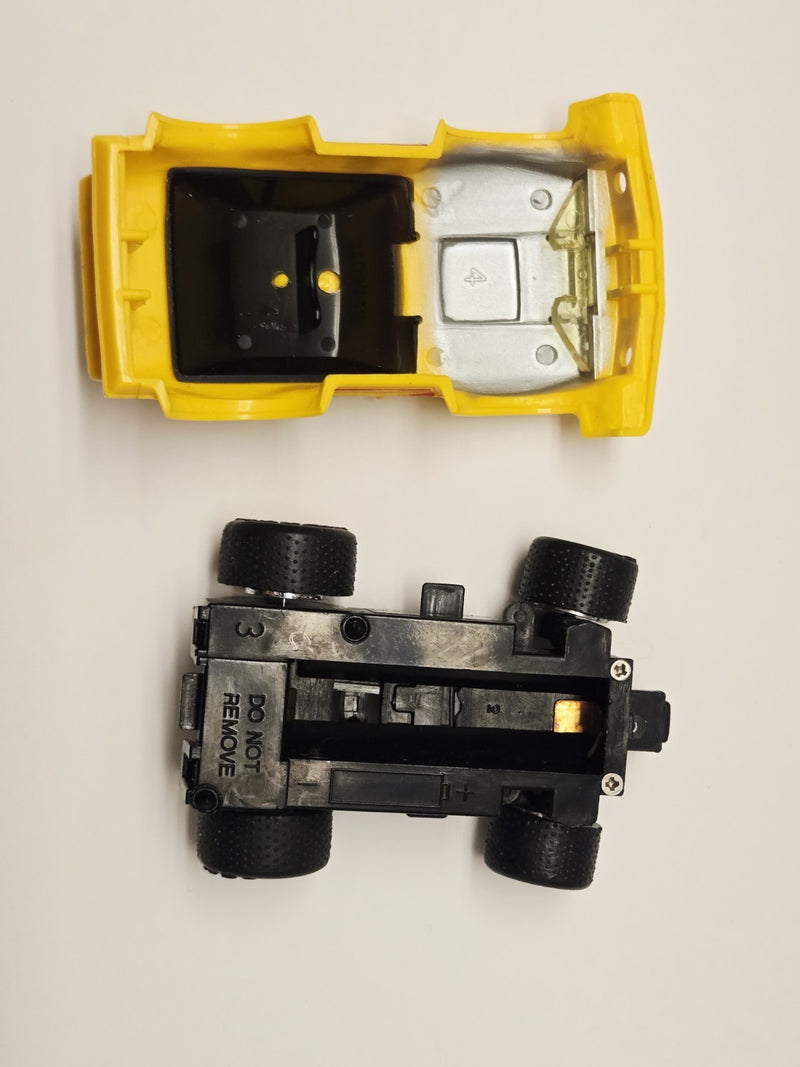 Schaper Stomper Yellow Ford Mustang #9 1984