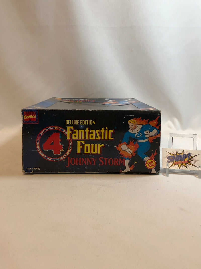 Johnny Storm Deluxe Edition Fantastic Four 1995 Toy Biz Incomplete