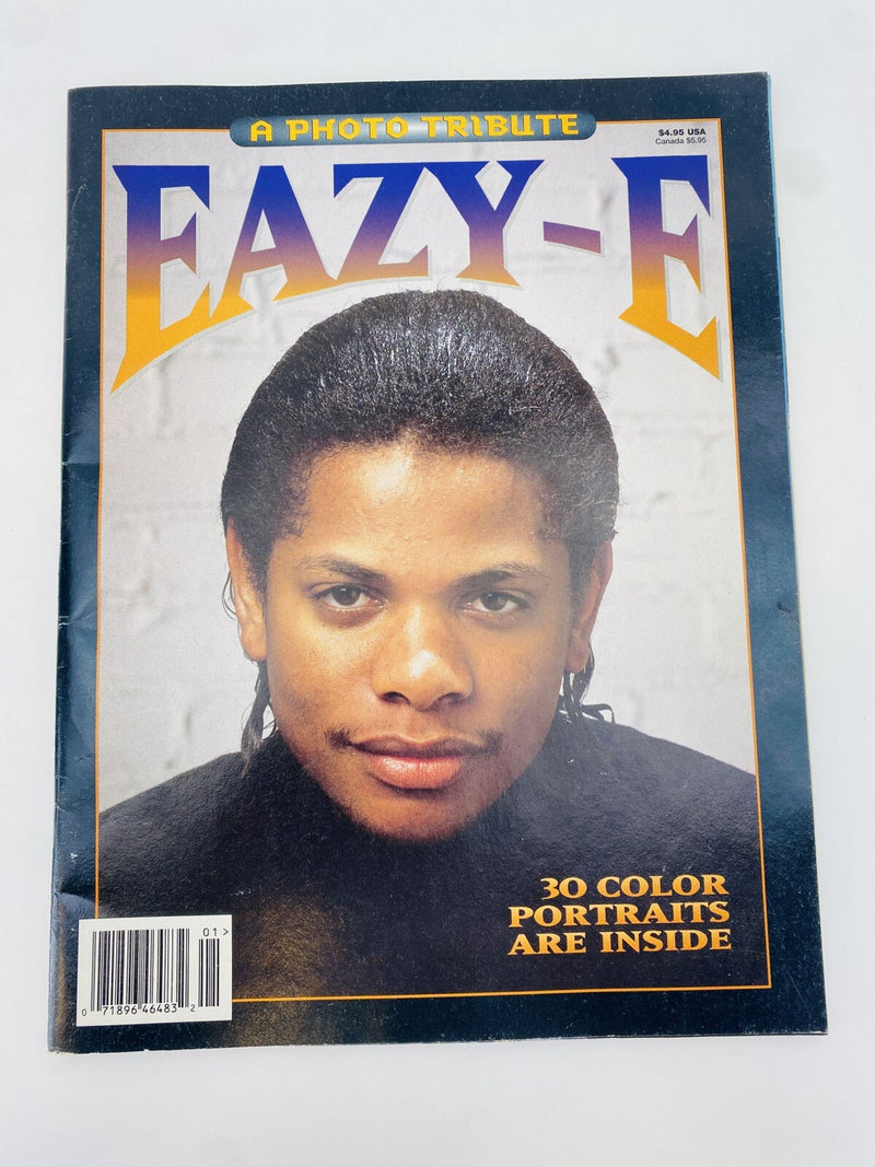 EAZY E  A Photo Tribute HIP HOP GRAIL ALL POSTER ATTACHED NWA 100% Complete RARE