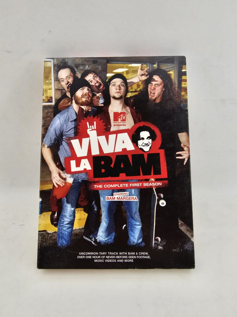 Viva La Bam The Complete First Season 2-Disc DVD Set 2003 Bam Margera MTV