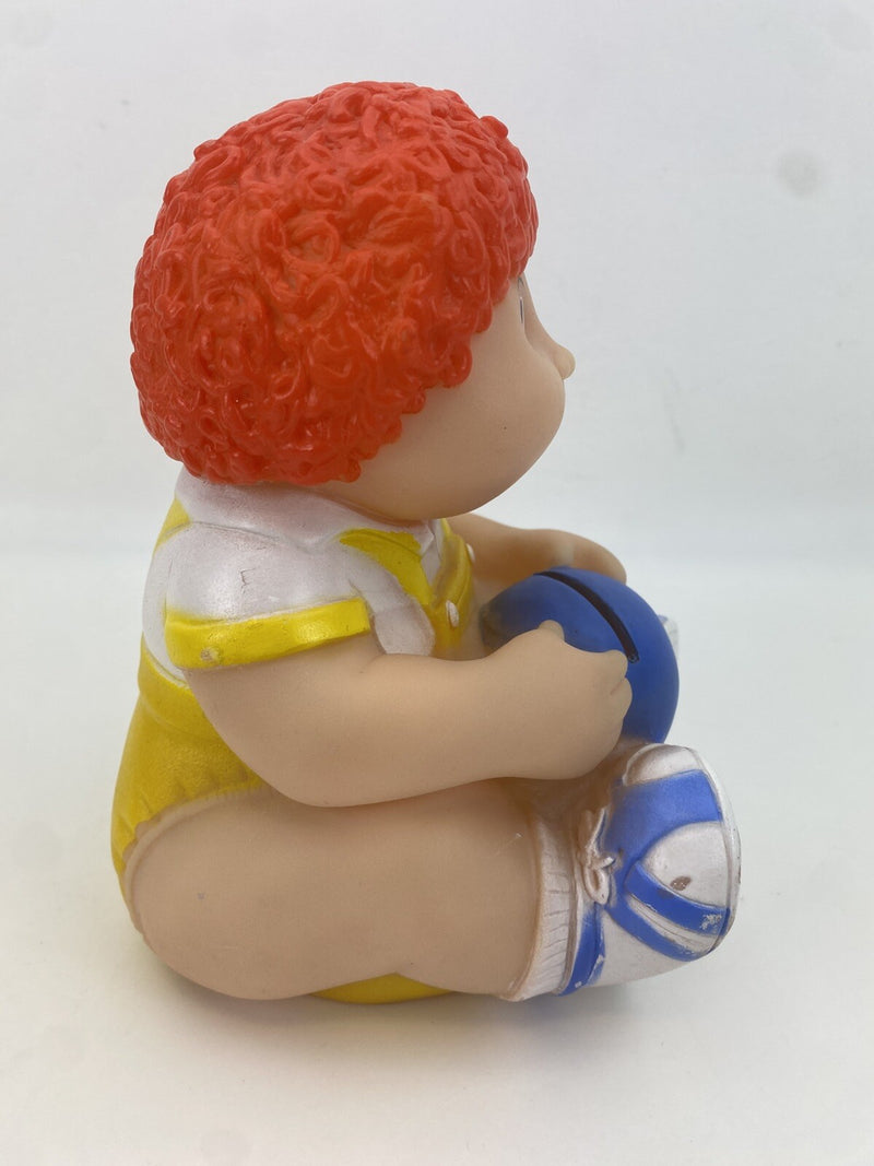 Vtg 1983 CABBAGE PATCH KIDS Doll Piggy Bank Boy Red Hair