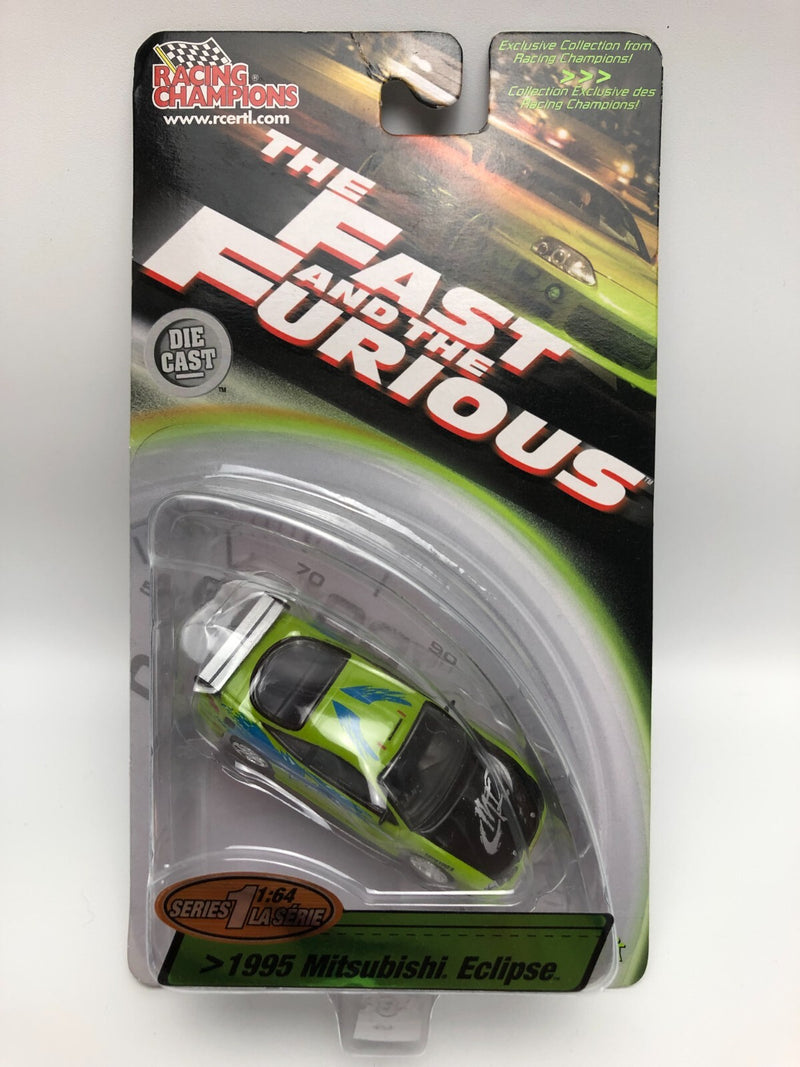 1995 Mitsubishi Eclipse The Fast and The Furious Series 1 Racing Champions 2002
