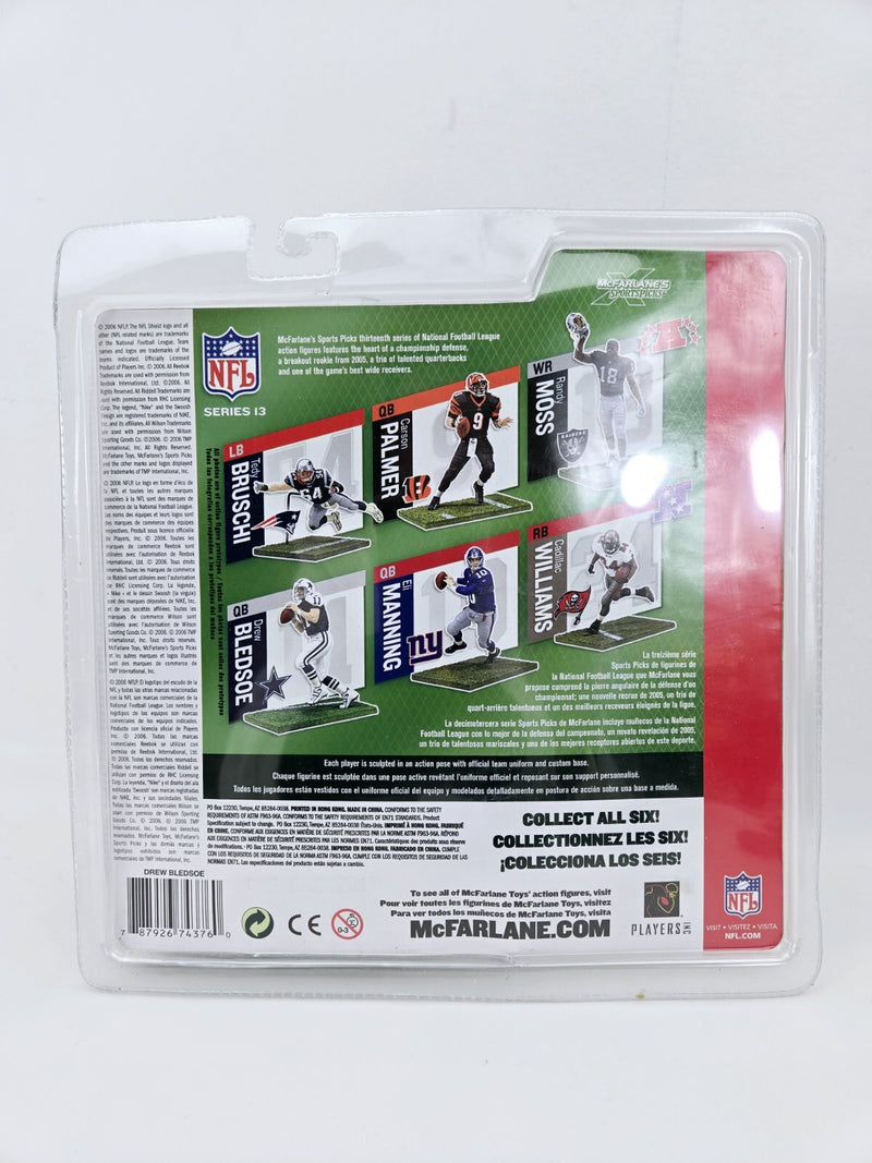 McFarlane NFL Series 13 Drew Bledsoe Cowboys Blue