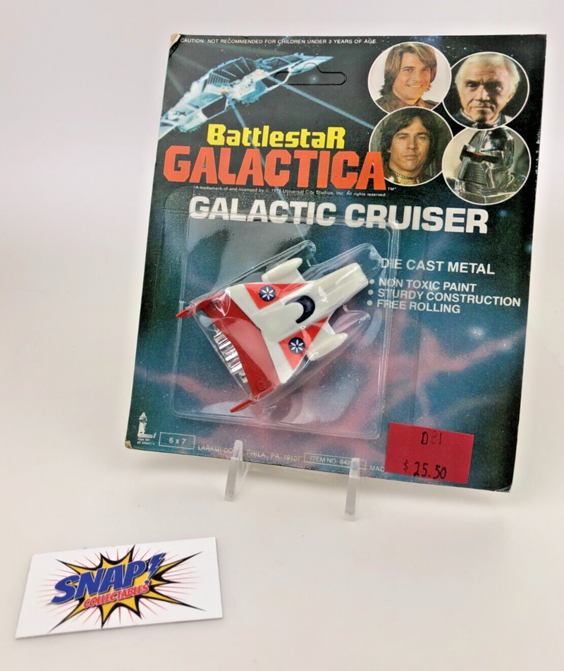Galactic Cruiser - Battlestar Galactica - (Cracked Bubble)
