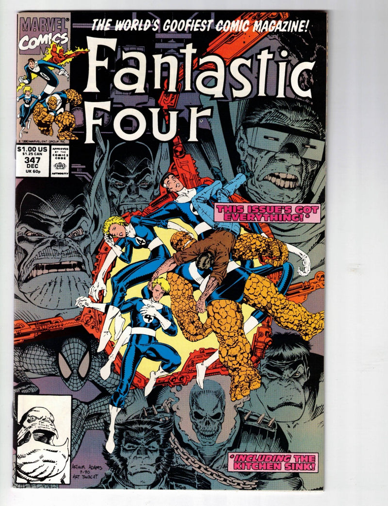 Fantastic Four #347 1990