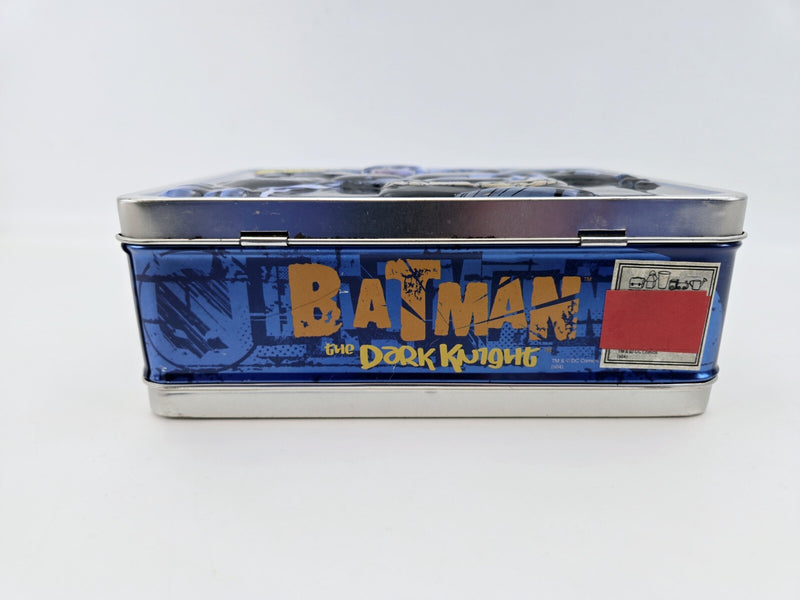Batman The Dark Knight DC Comics Embossed Tin Tote Lunch Box
