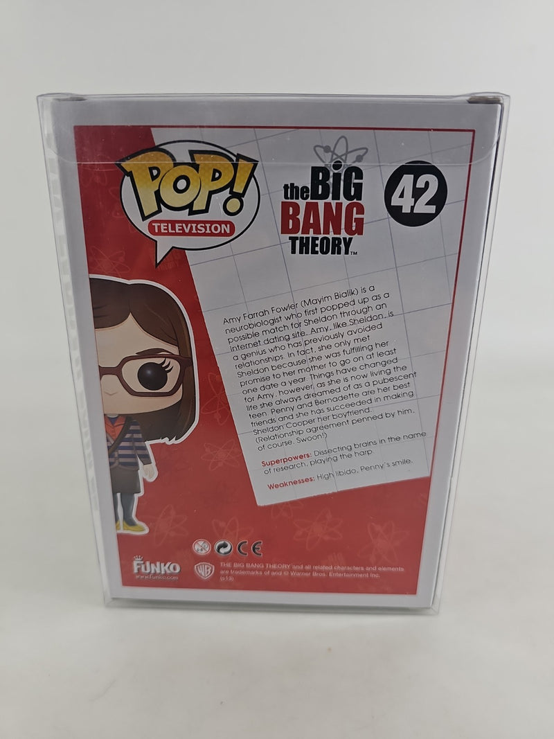 Funko Pop The Big Bang Theory Amy Farrah Fowler #42 Vinyl Figure Vaulted 2013