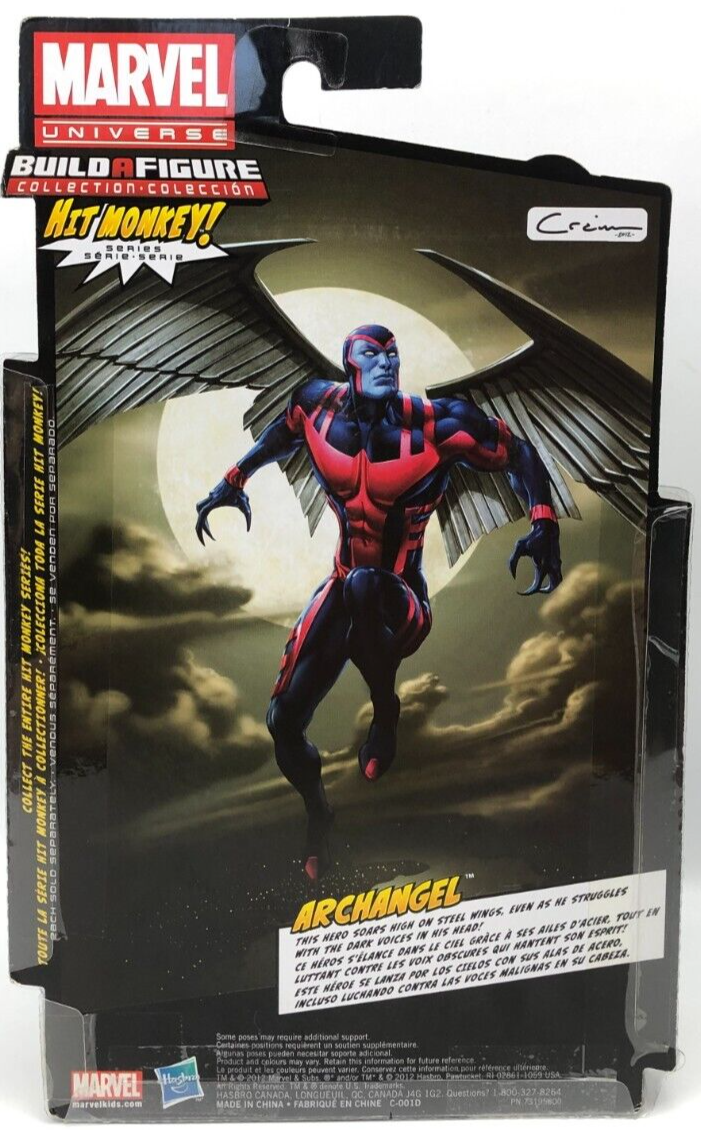 Archangel Action Figure Marvel Legends Series 2012 Hasbro Sealed