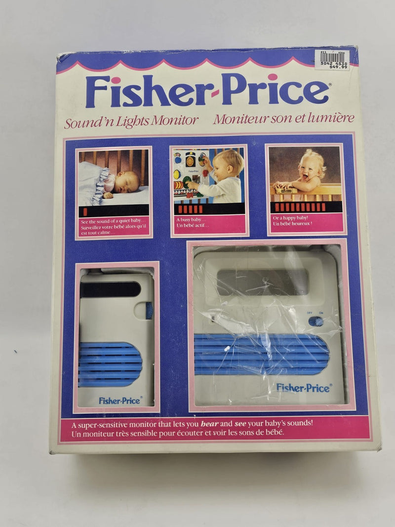Fisher-Price Sounds 'n Lights Monitor VINTAGE 1989