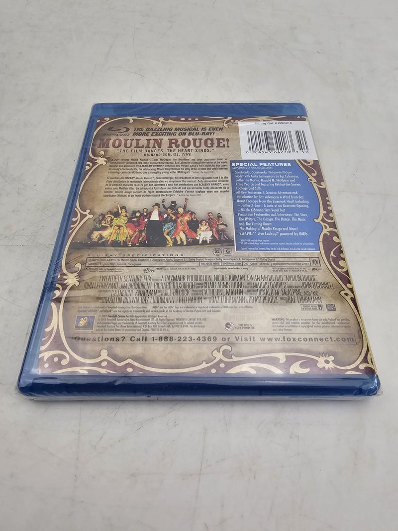 Moulin Rouge [BLU-RAY] Sealed