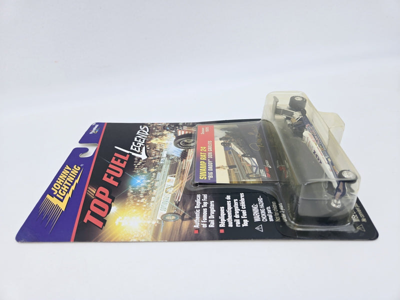 Johnny Lightning Top Fuel Legends Swamp Rat 24 Don Garlits WHITE LIGHTNING