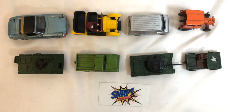 Assorted Vehicle Lot of 8, Various Makes as Pictured