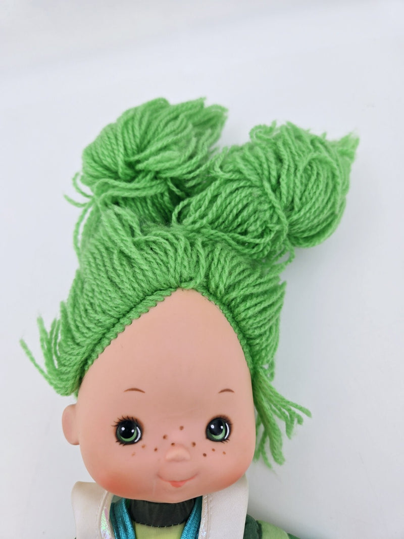 Vintage Mattel Hallmark Rainbow Brite Patty O'Green Doll & Lucky Sprite 1983