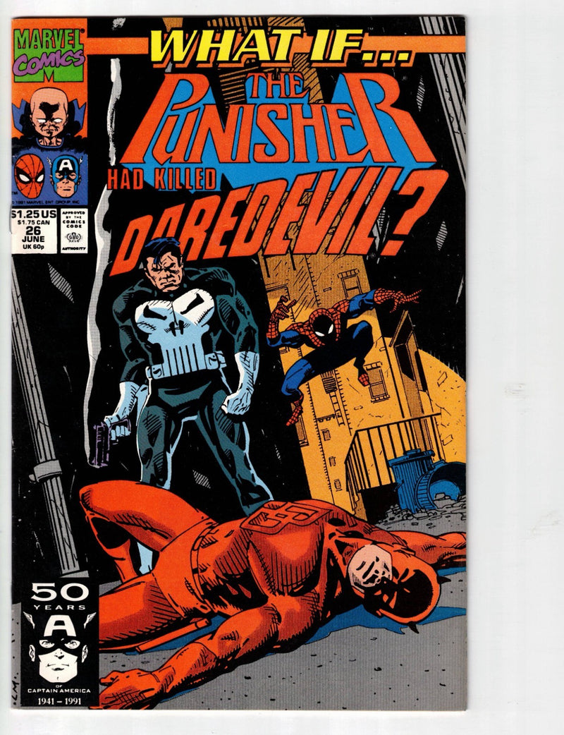 What If... the Punisher #26 1991 Direct Edition