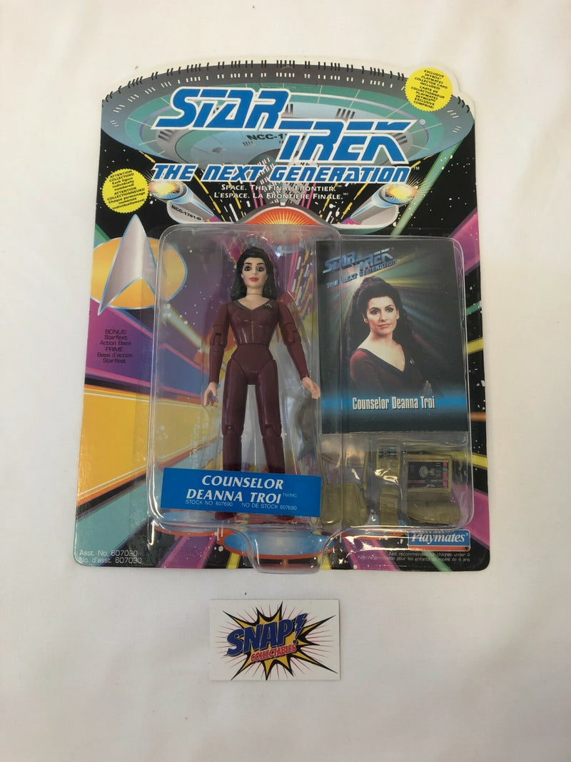 Counselor Deanna Troi - Star Trek TNG - Canadian 1993 Playmates 607090