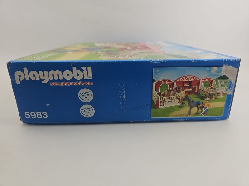 Playmobil Country Pony Stable Set 5983 Farm 2013 Retired New Sealed