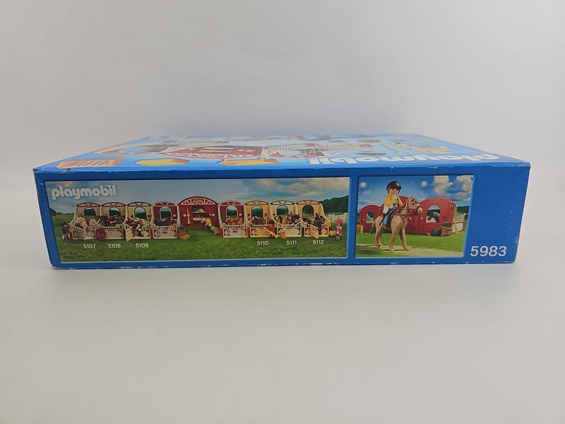 Playmobil Country Pony Stable Set 5983 Farm 2013 Retired New Sealed