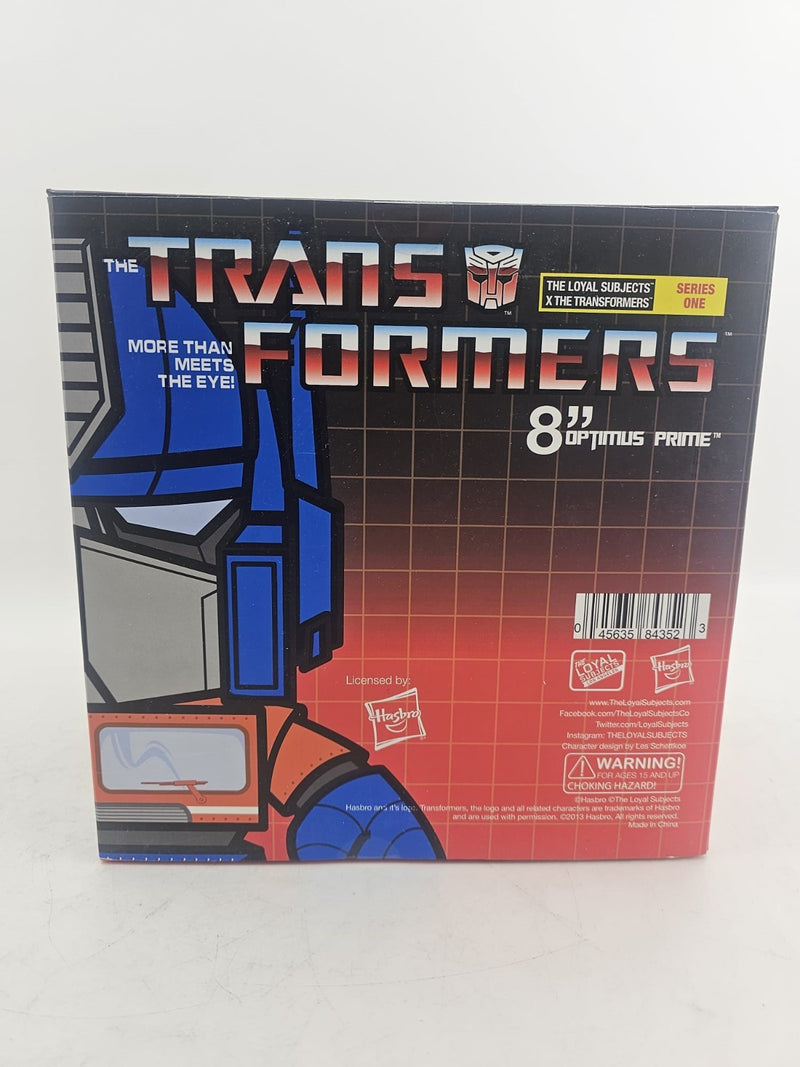 TRANSFORMERS 8" OPTIMUS PRIME Loyal Subjects Series 1 Vinyl Unpainted Sealed New