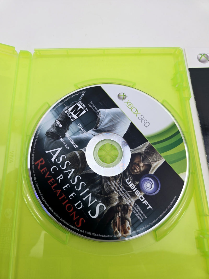 Xbox 360 Cib Complete In Box Tested And Working Assassins Creed Revelations