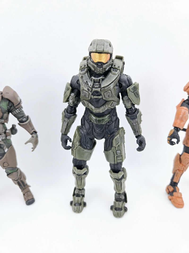 HALO MCFARLANE BULK LOT OF 7 FIGURES NICE !