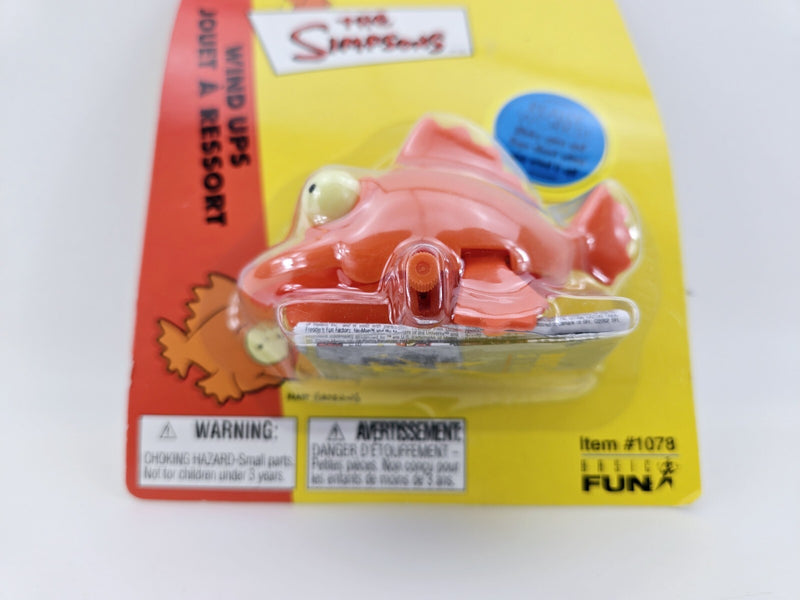 Simpsons Wind Ups Blinky Three 3 Eyed Fish 2002 NEW SEALED RARE